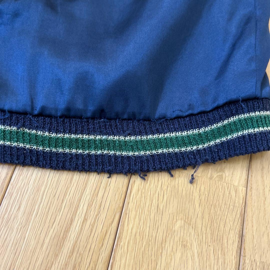 テーラー東洋　スカジャン スカル 鷹 刺繍 　ヴィンテージ　Lサイズ