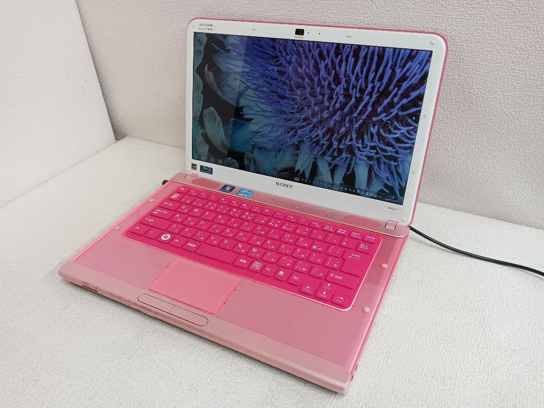 Σ SONY PCG-61812N ピンク Corei5 4GB ストレージ無