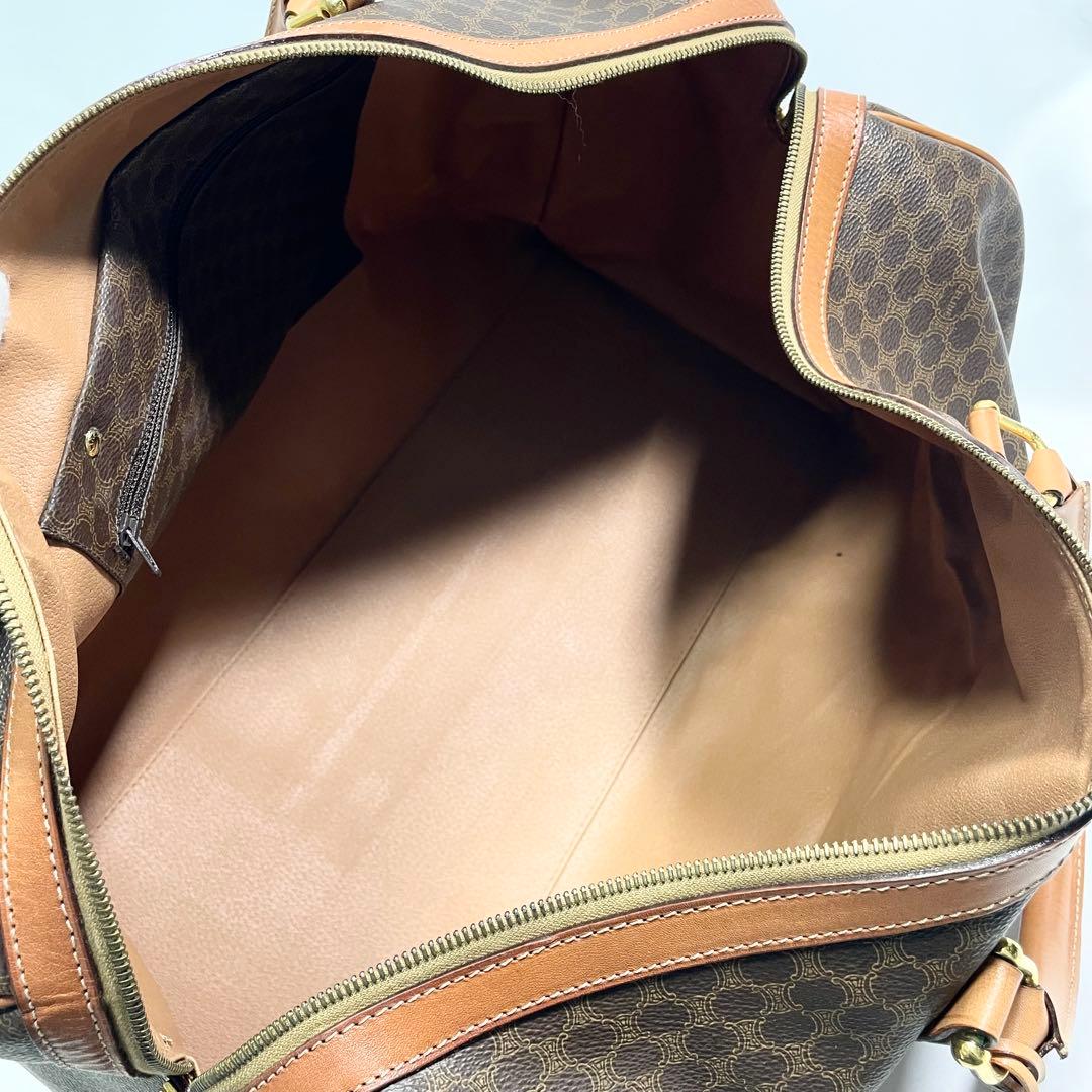 【ロッピー】　セリーヌ ボストンバック マカダム柄 トリオンフ 南京錠￼