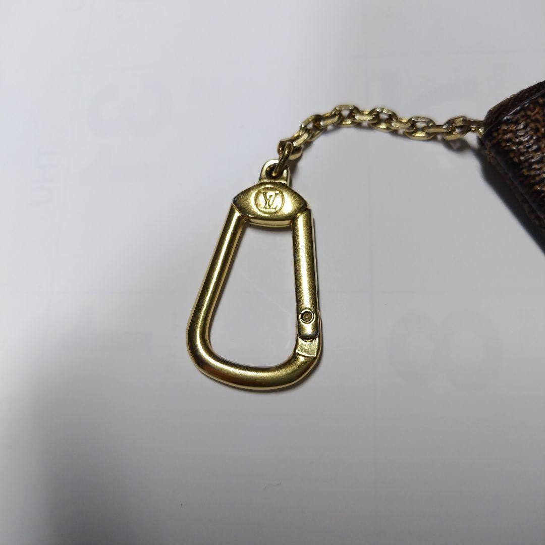 LOUIS VUITTON ルイヴィトン　ダミエ　ケース　カラビナ付き