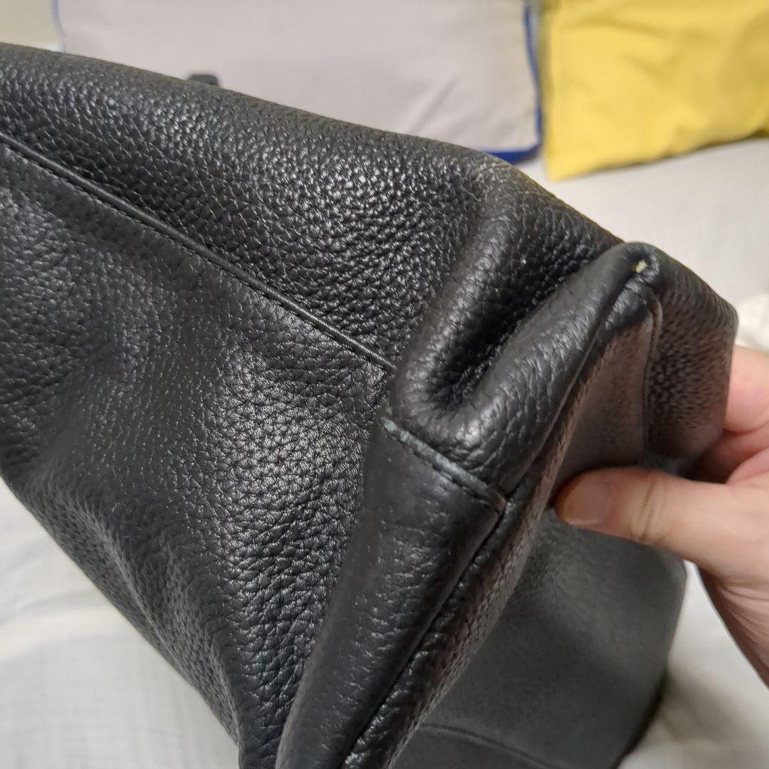 サ*ナ様 HushTug レザートート ブラック used