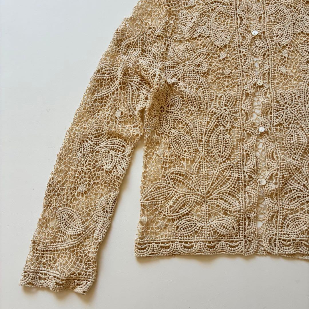 【新品同様✨】eaphi EMBROIDERY LACE BLOUSE