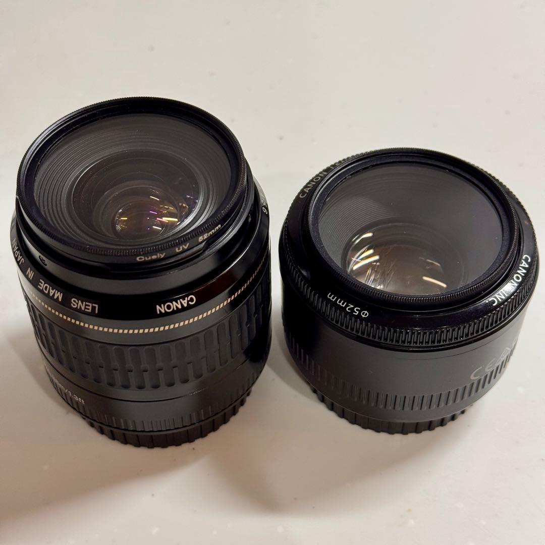 Canon EF単焦点・ズームレンズ2本セット35-80mm+50mm