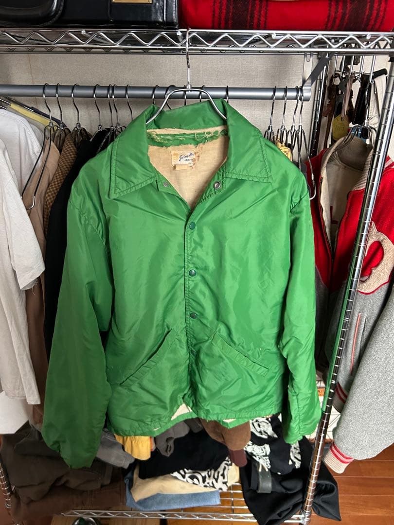 コーチジャケット 50s 60s アメリカ製 ビンテージ ミリタリー