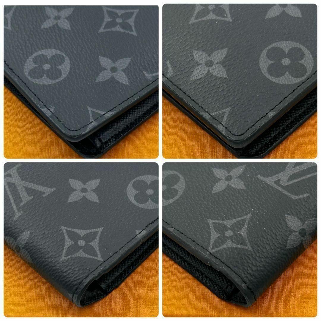 【極美品】ルイヴィトン エクリプス ポルトフォイユ ブラザ RFID #112