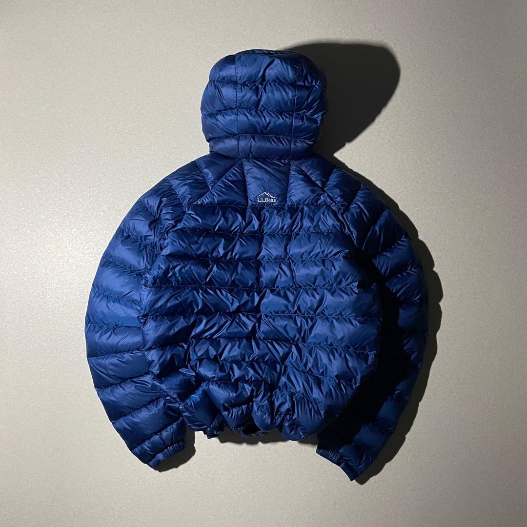 エルエルビーン　ダウンジャケット　クレイターレイク　パフダウン　ブルー　tech