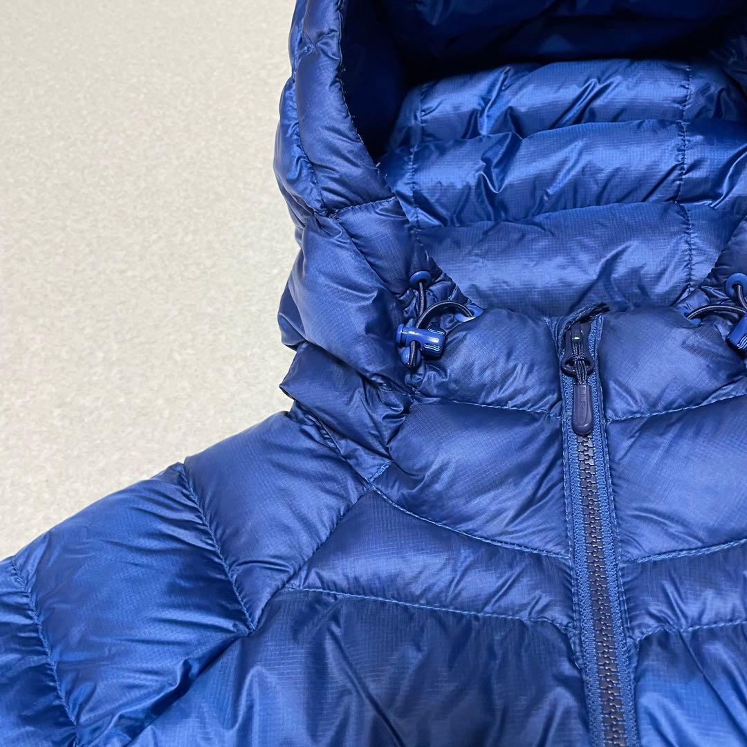 エルエルビーン　ダウンジャケット　クレイターレイク　パフダウン　ブルー　tech