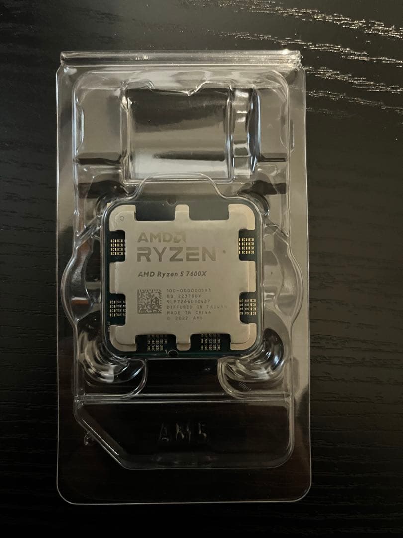 AMD ryzen 5 7600x cpu本体