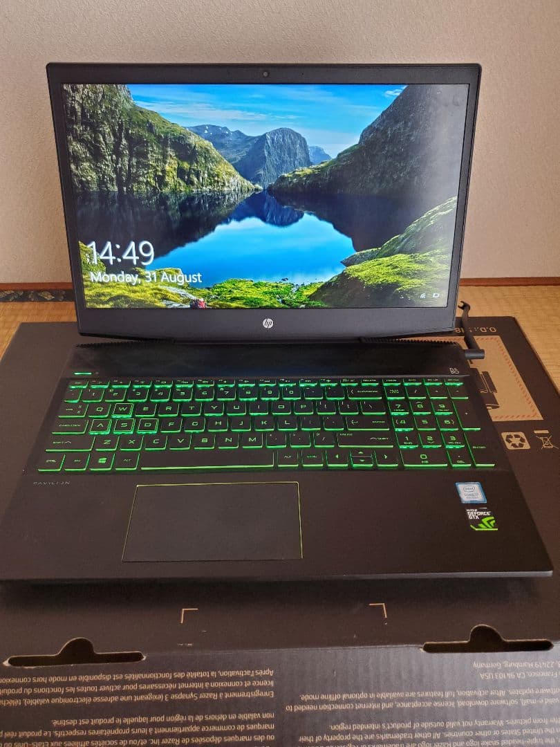 Windowsノート本体 Hp Pavillion Gaming 15