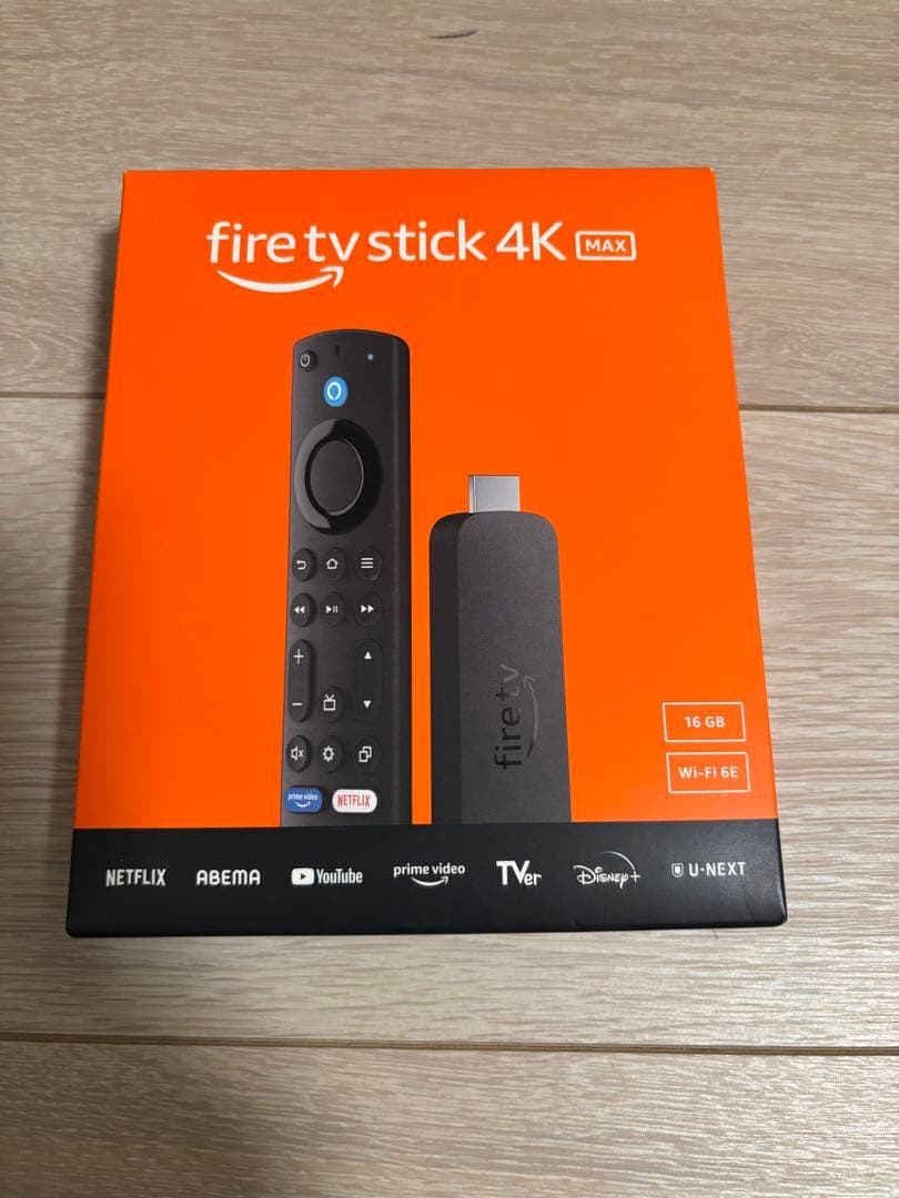 【新品未開封】Fire TV Stick 4K MAX 第２世代①