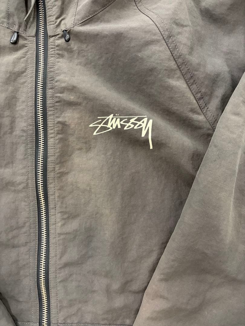 ステューシー シェル ジャケット ブラック Lサイズ