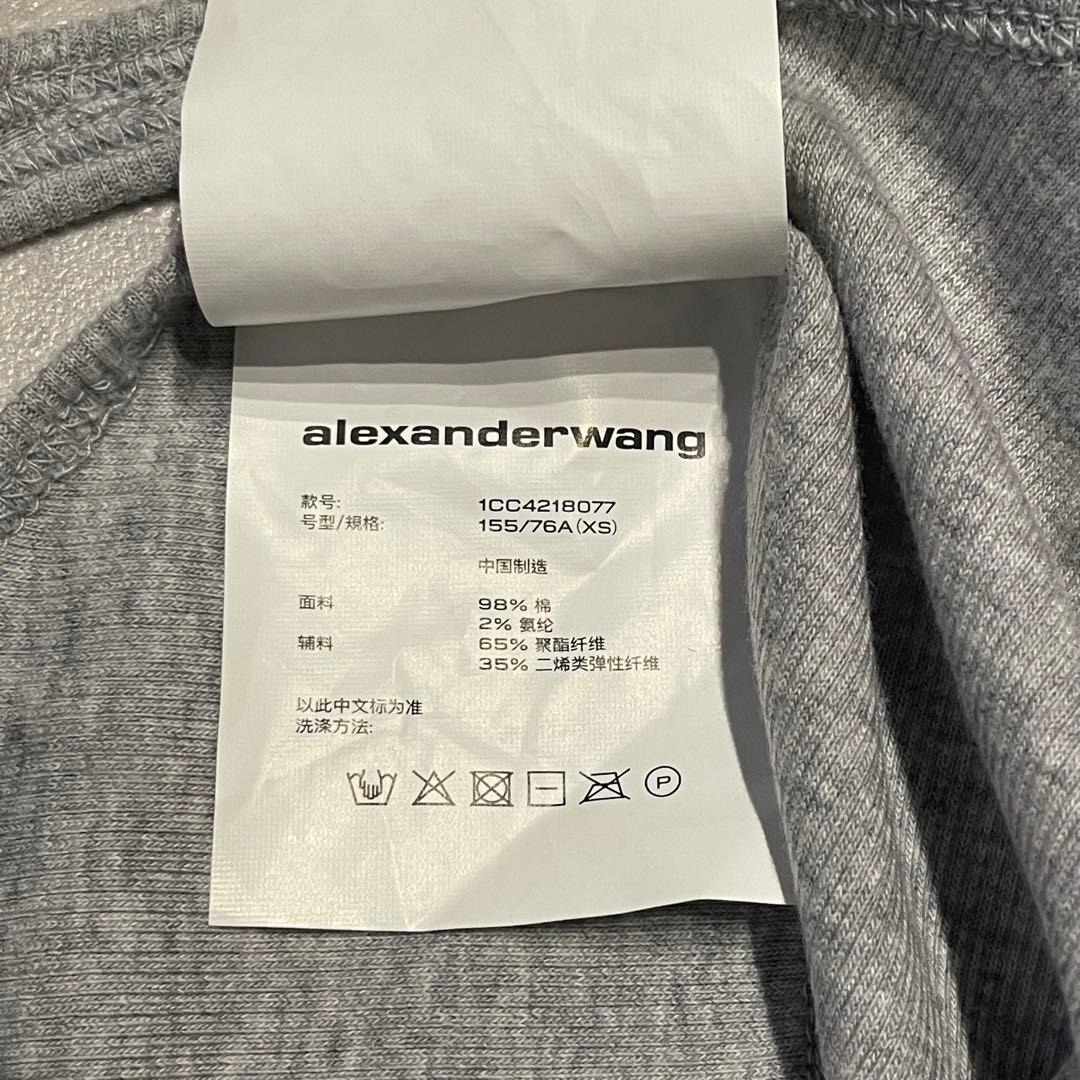 ALEXANDER WANG ロゴブラ