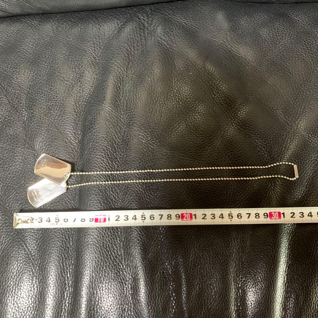✨正規品✨GUCCI ドッグタグ ネックレス シルバー925 ボールチェーン