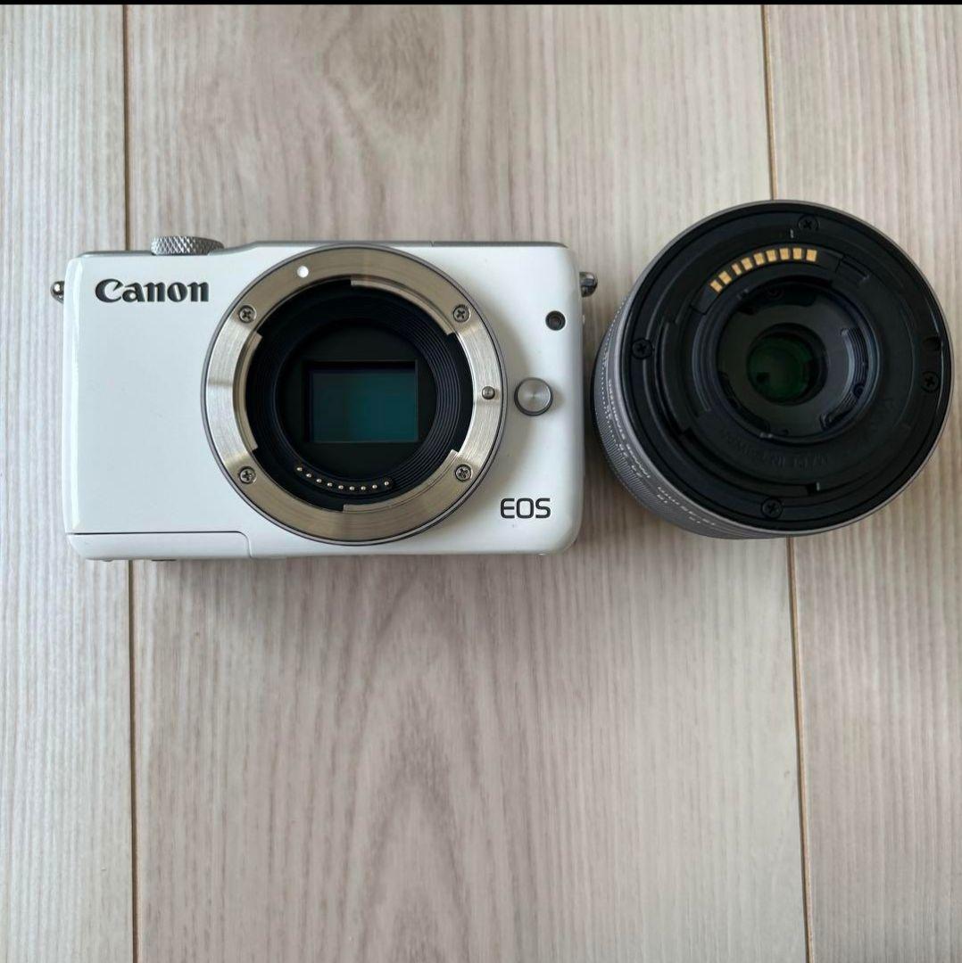 Canon EOS M10 ミラーレスカメラ 15-45mmレンズ付き