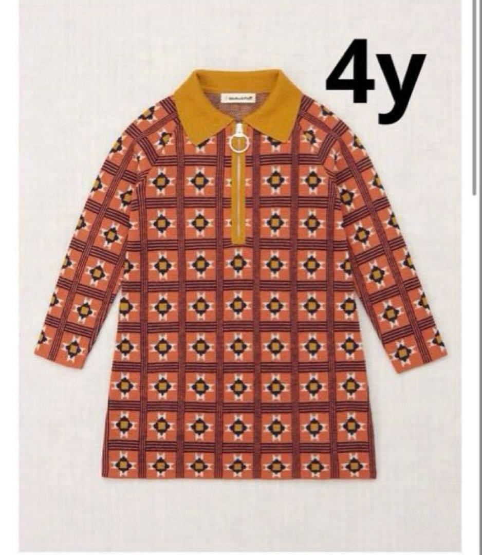ミーシャアンドパフ　Misha&Puff ニットワンピース　4y