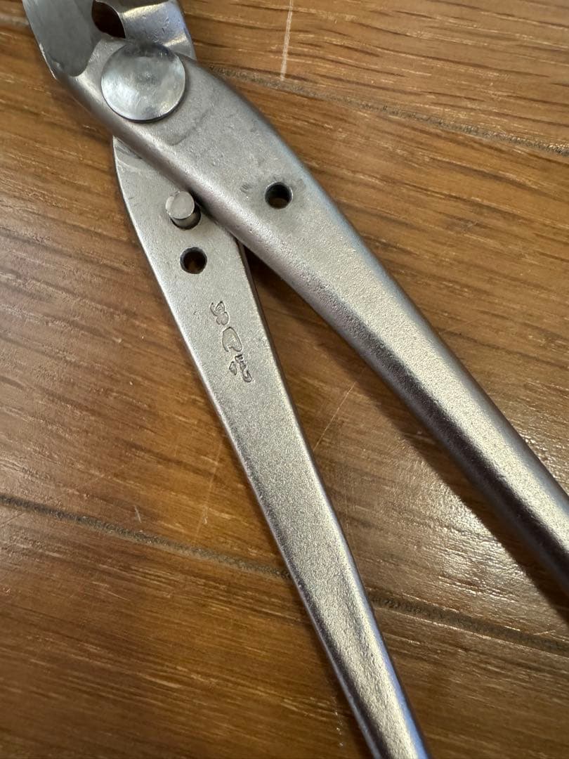 昌国No.8061 白染め反り刃又枝切(大)