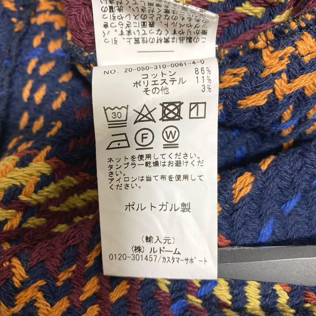 美品！wax london ワックスロンドン バスケットチェックシャツ L