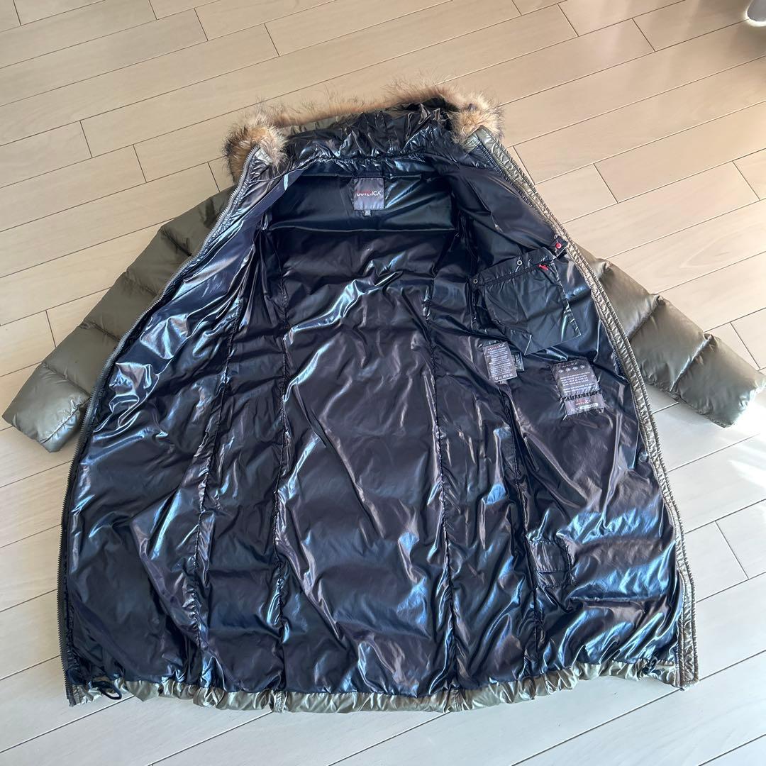 DUVETICA ダウンコート　サイズ40 オリーブグリーン