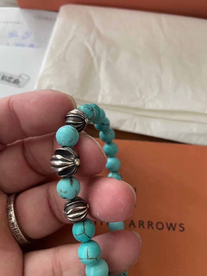 S*s様 クロムハーツ　ターコイズブレスレット
