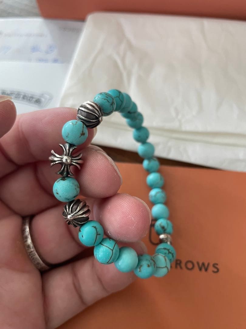 S*s様 クロムハーツ　ターコイズブレスレット