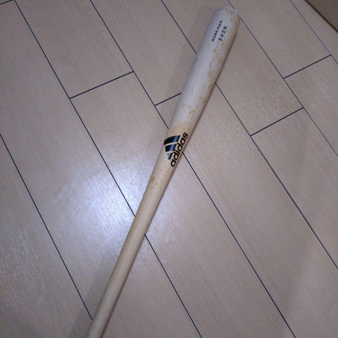 【*送様 adidas ADM-A23 硬式バット 23　青木宣親選手実使用バッ