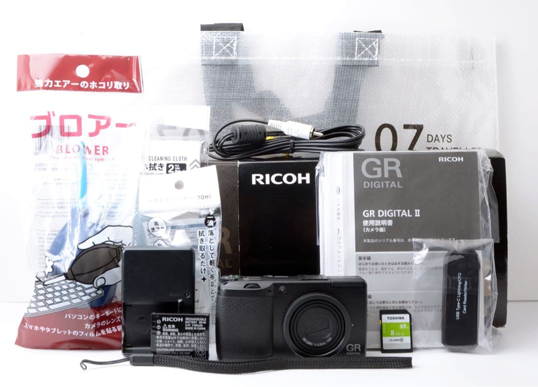 S数約3400回！RICOH GR DIGITAL Ⅱ★美品★転送可★付属品多数