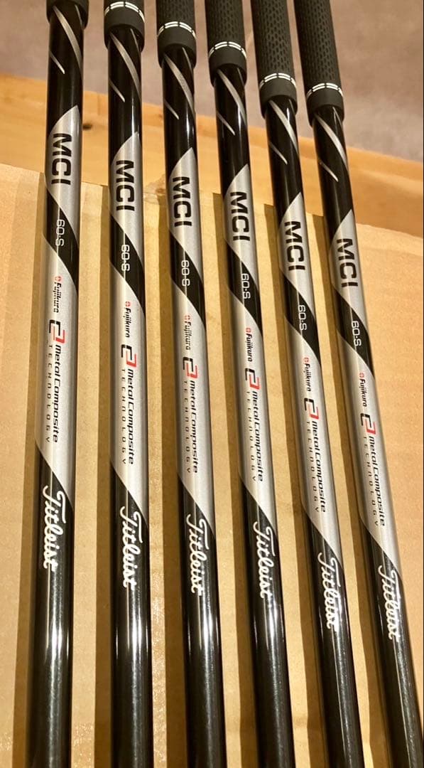 レフティ タイトリスト　AP1 アイアン　6本セット　シャフトS