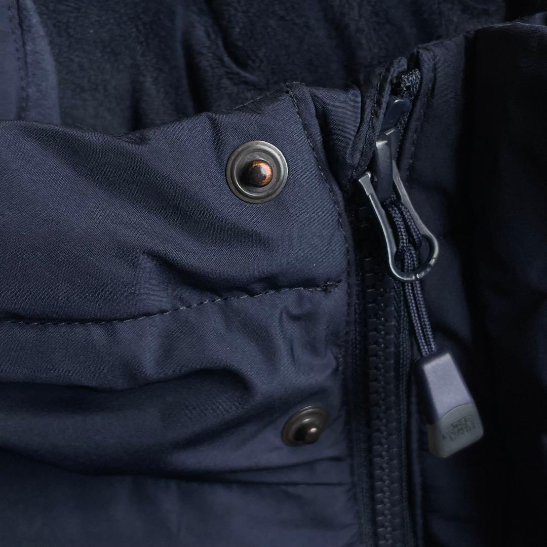 ノースフェイス ダウンジャケット ダウンコート ロングダウン ネイビー