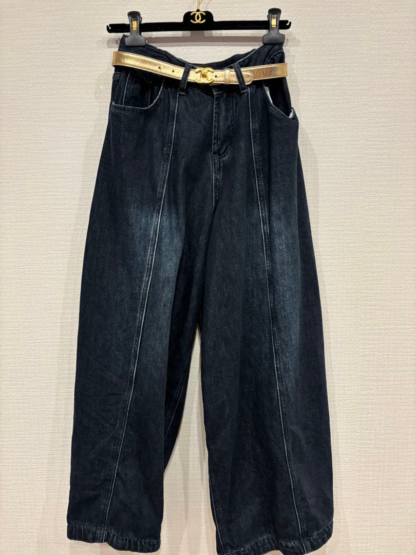 CHANEL レア　ゴールド レザー ベルト♡美品