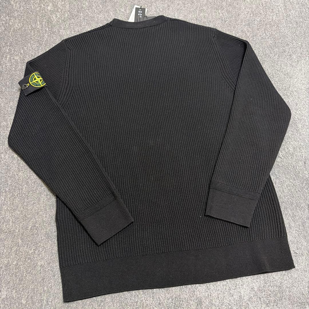 STONE  ウール ニット セーター ブラック XLサイズ