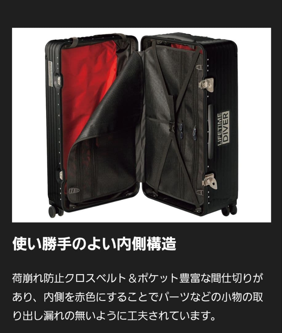 GULL ハードシェル　スーツケース　新品未使用