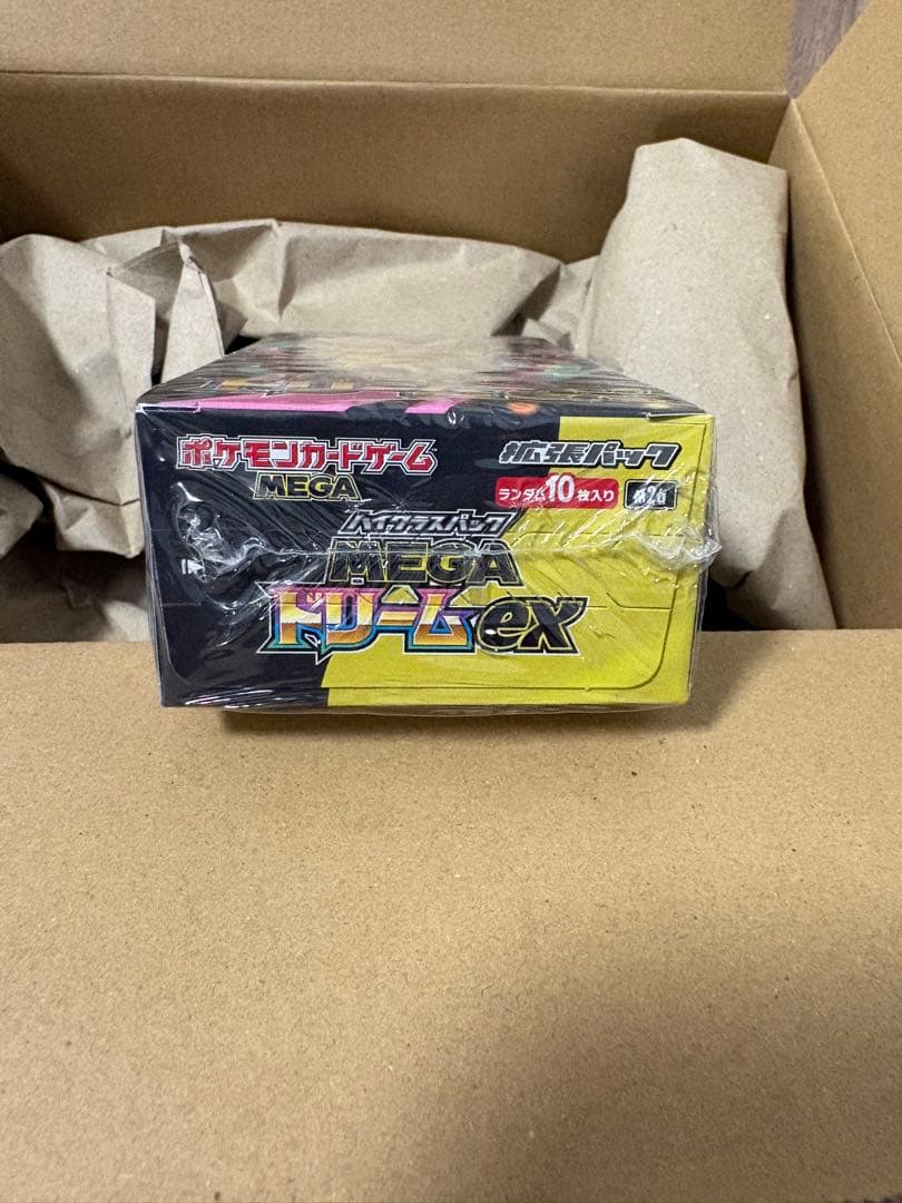 ポケセン　ムニキスゼロ　BOX MEGAドリームex BOX シュリンク付