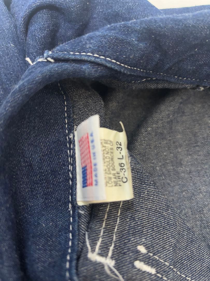 90'sヴィンテージデニム　オーバーオールつなぎ