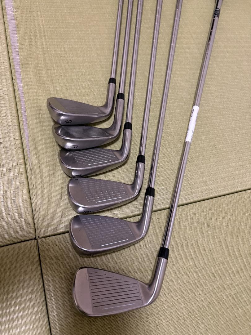 COBRA AEROJET ワンレングスアイアンセット 6本 Sシャフト