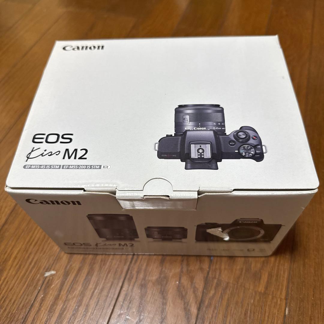 Canon EOS Kiss M2 本体とレンズセット
