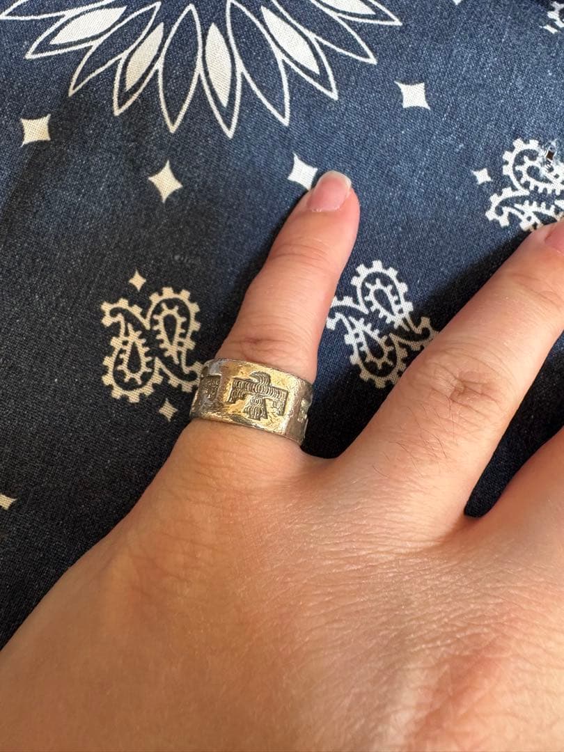 アクセサリー NAVAJO BELL TRADING POST ThunderbirdRing