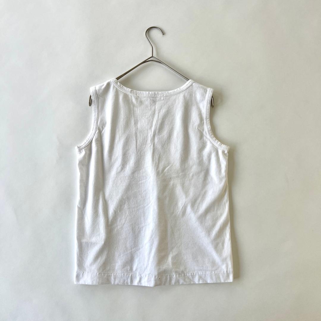 ジュンヤワタナベ チュニック 蝶 刺繍 ホワイト