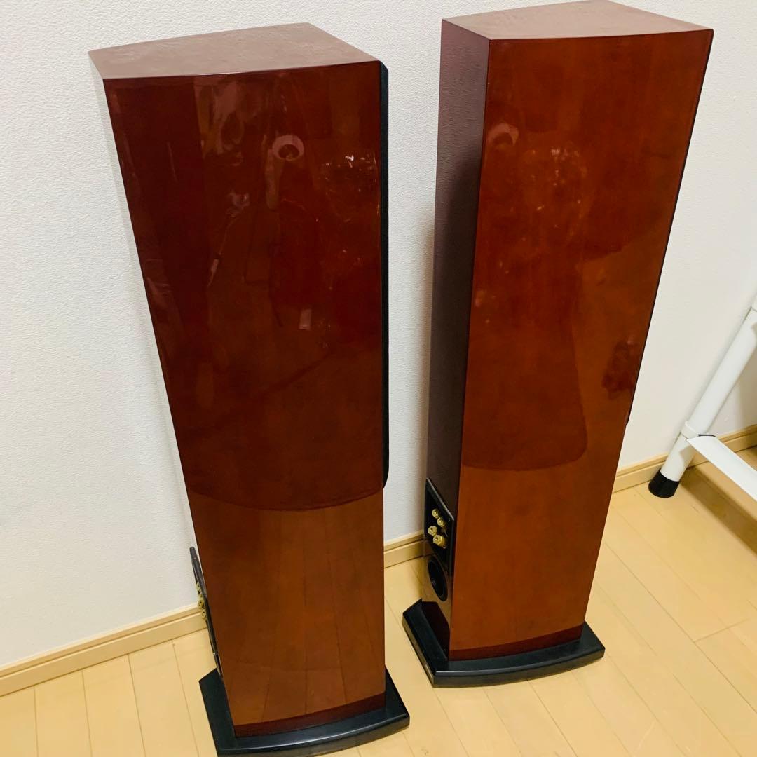 【美品】DENON SC-T55XG トールボーイスピーカー ペア　ベース付