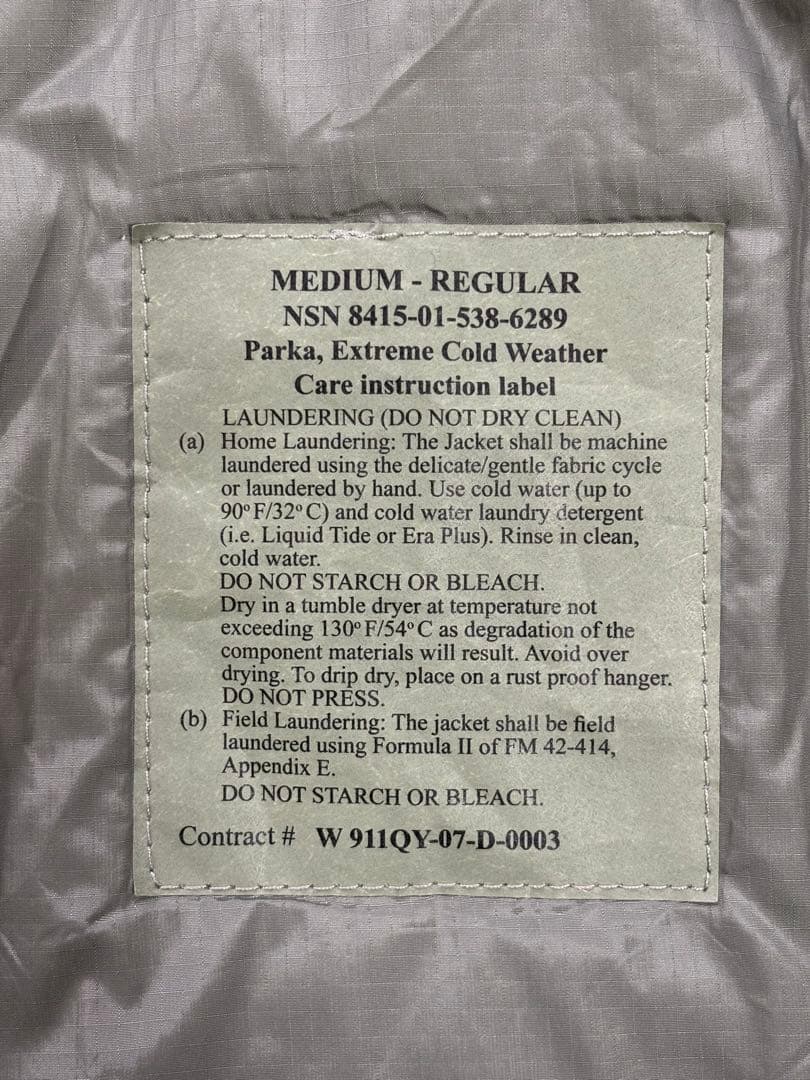 ecwcs level7 実物 medium regular 美品