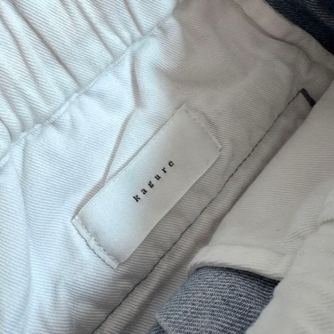 かぐれ フェードデニムイージーパンツ F