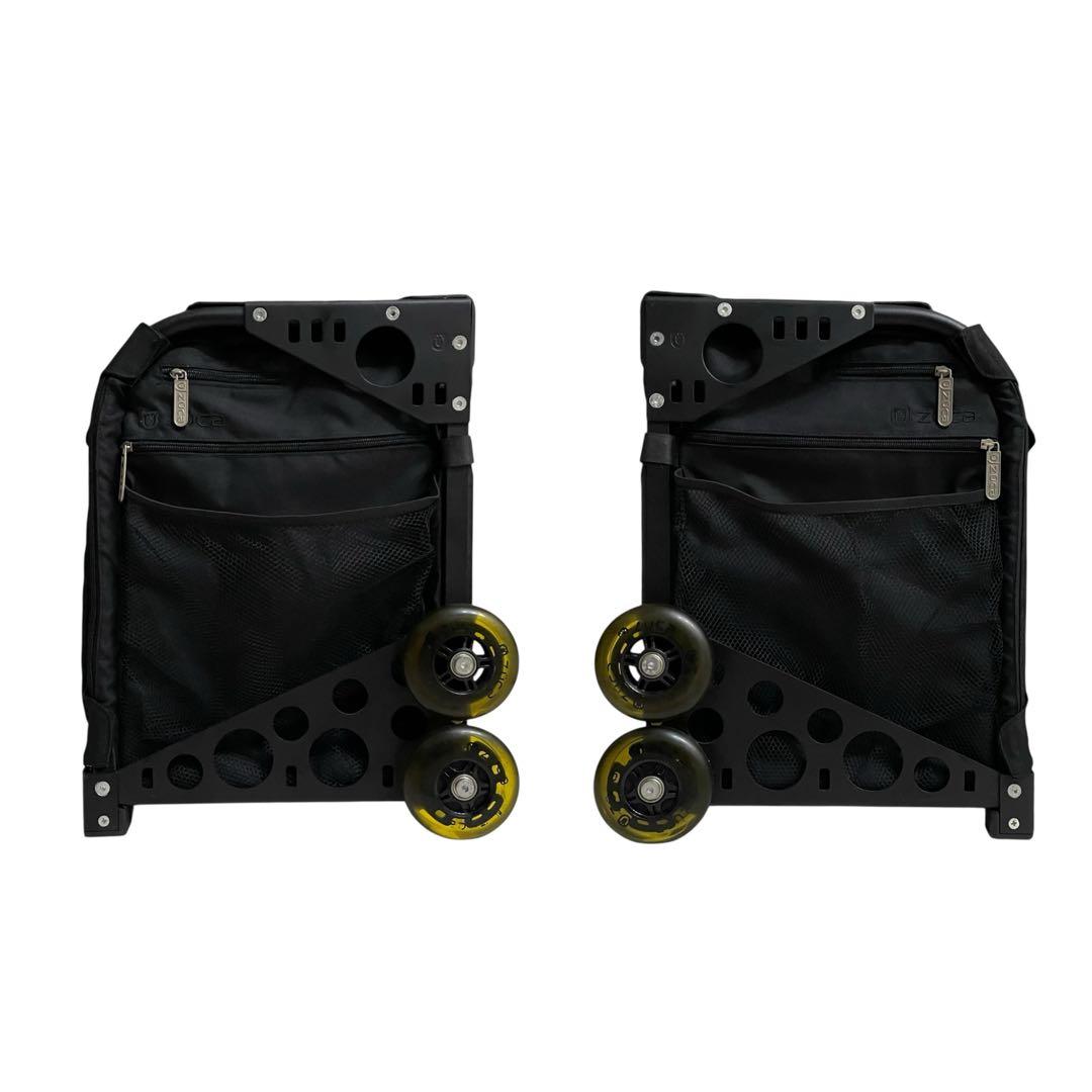 ted専用 ZUCA ズーカ 座れるキャリーケース アウトドア 旅行 光るタイヤ