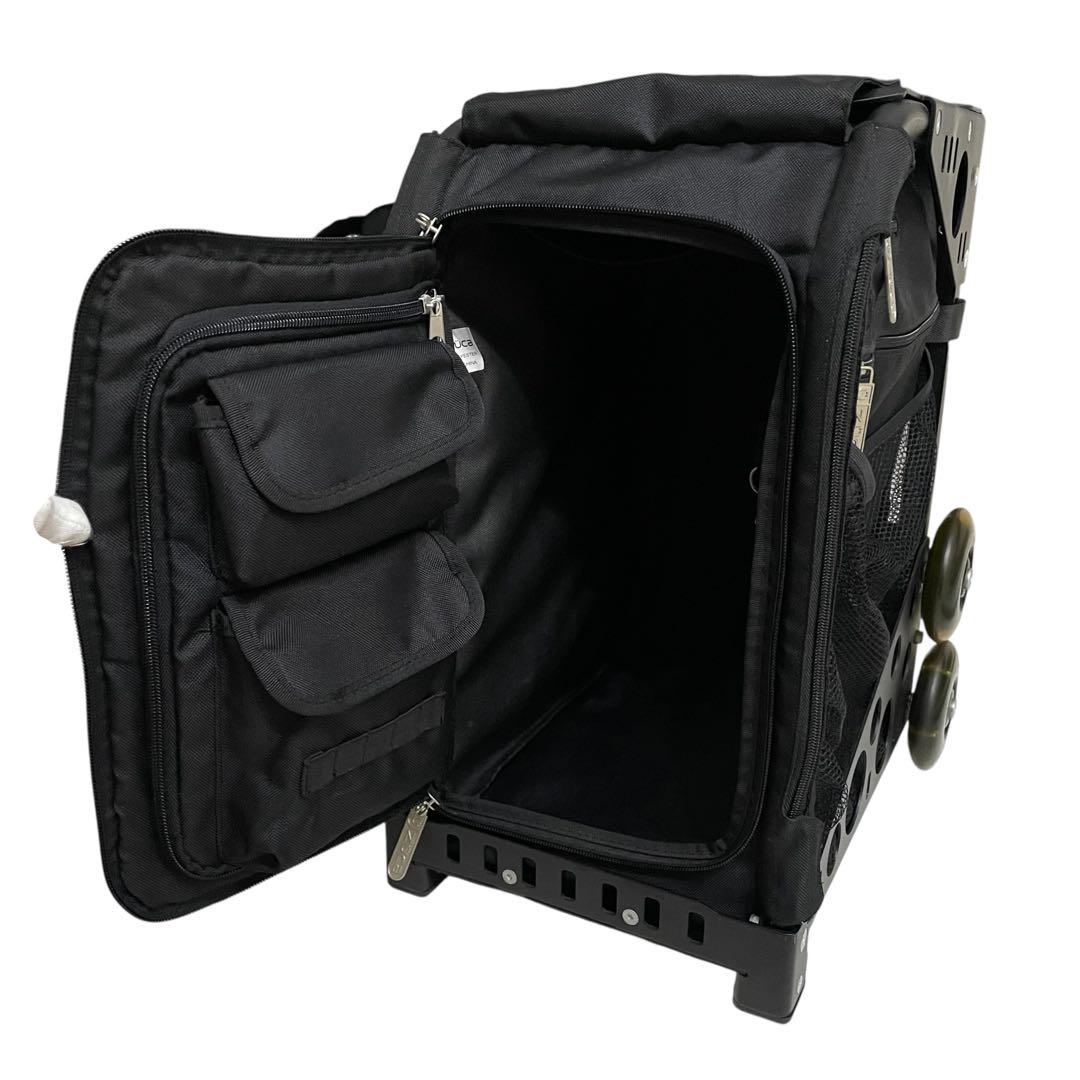 ted専用 ZUCA ズーカ 座れるキャリーケース アウトドア 旅行 光るタイヤ