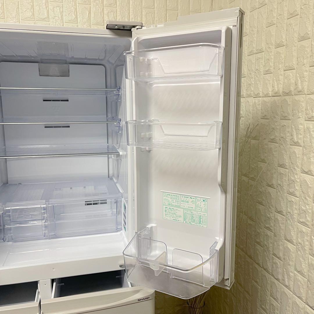 地域限定配送無料✨設置まで❗️冷蔵庫　シャープ　SJ-P461D-H 美品