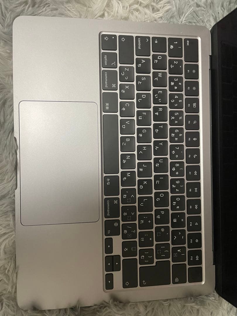 cku MacBook Air スペースグレイM2チップ 13インチ箱付き