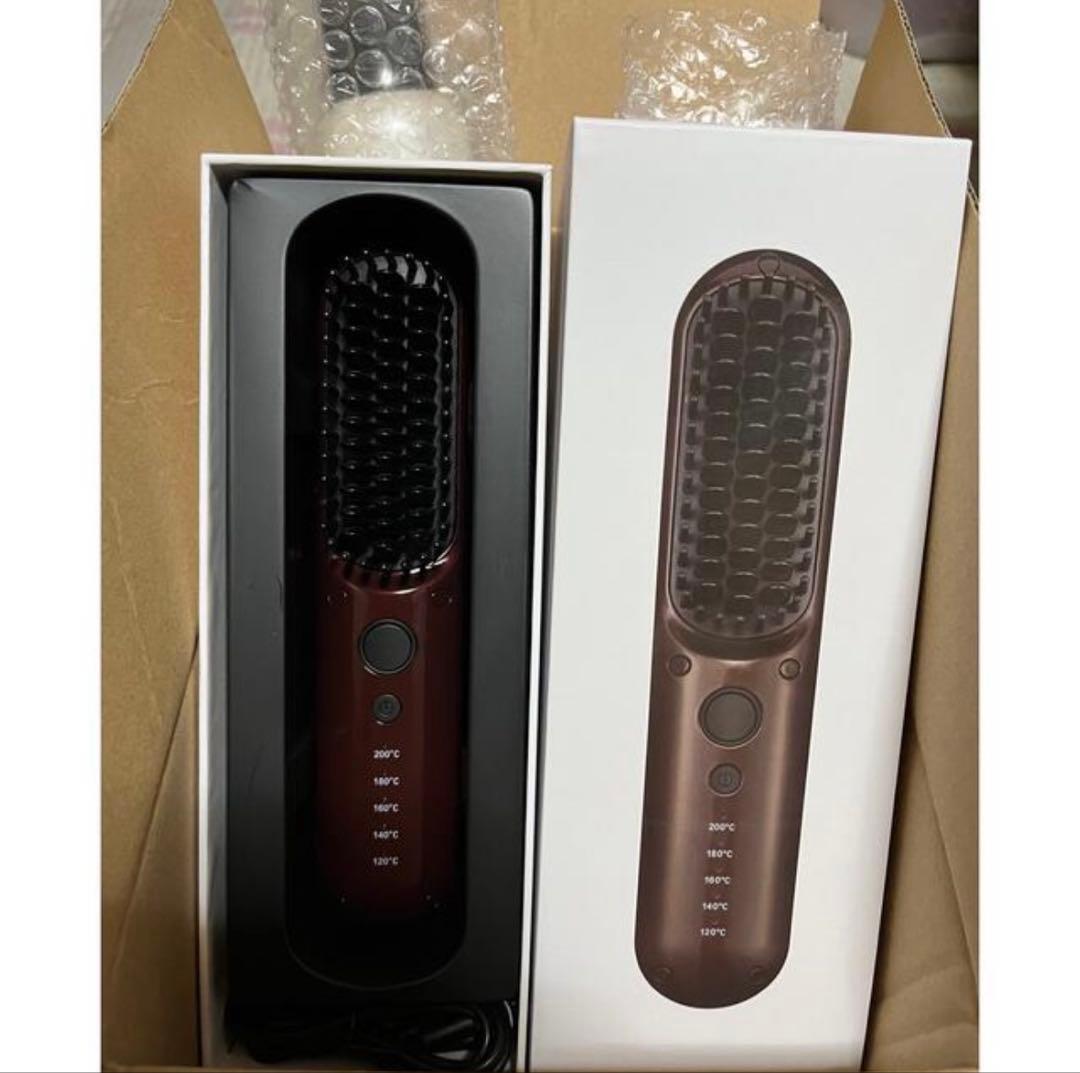 ルメント　コードレス　ストレートヒートブラシ