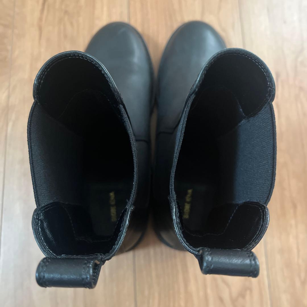 スローブイエナ　SLOBE IENA サイドゴアブーツ　 ブラック　25㎝