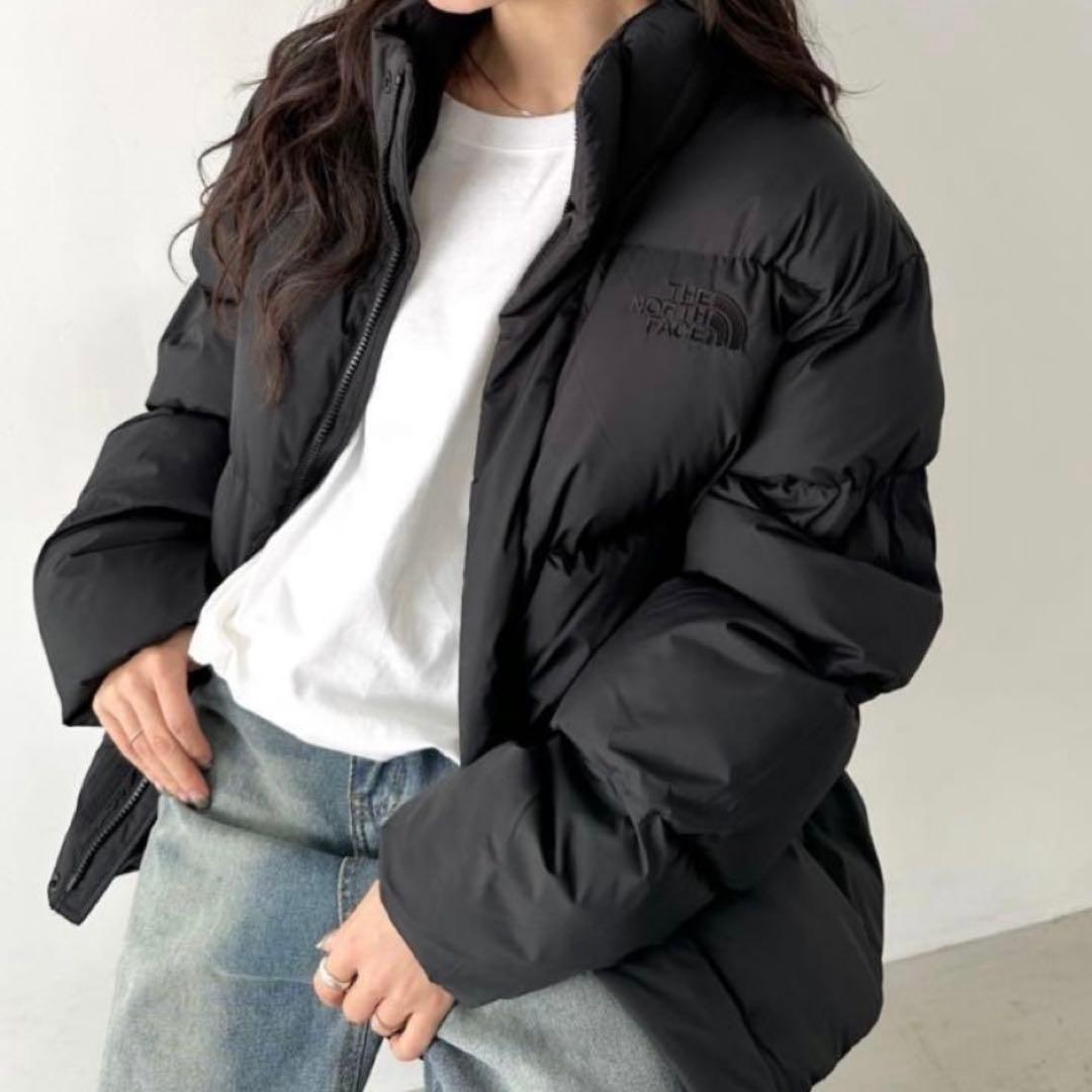 【新品未使用】ノースフェイス 韓国限定 マリオンオンボール M 黒 国内未発売