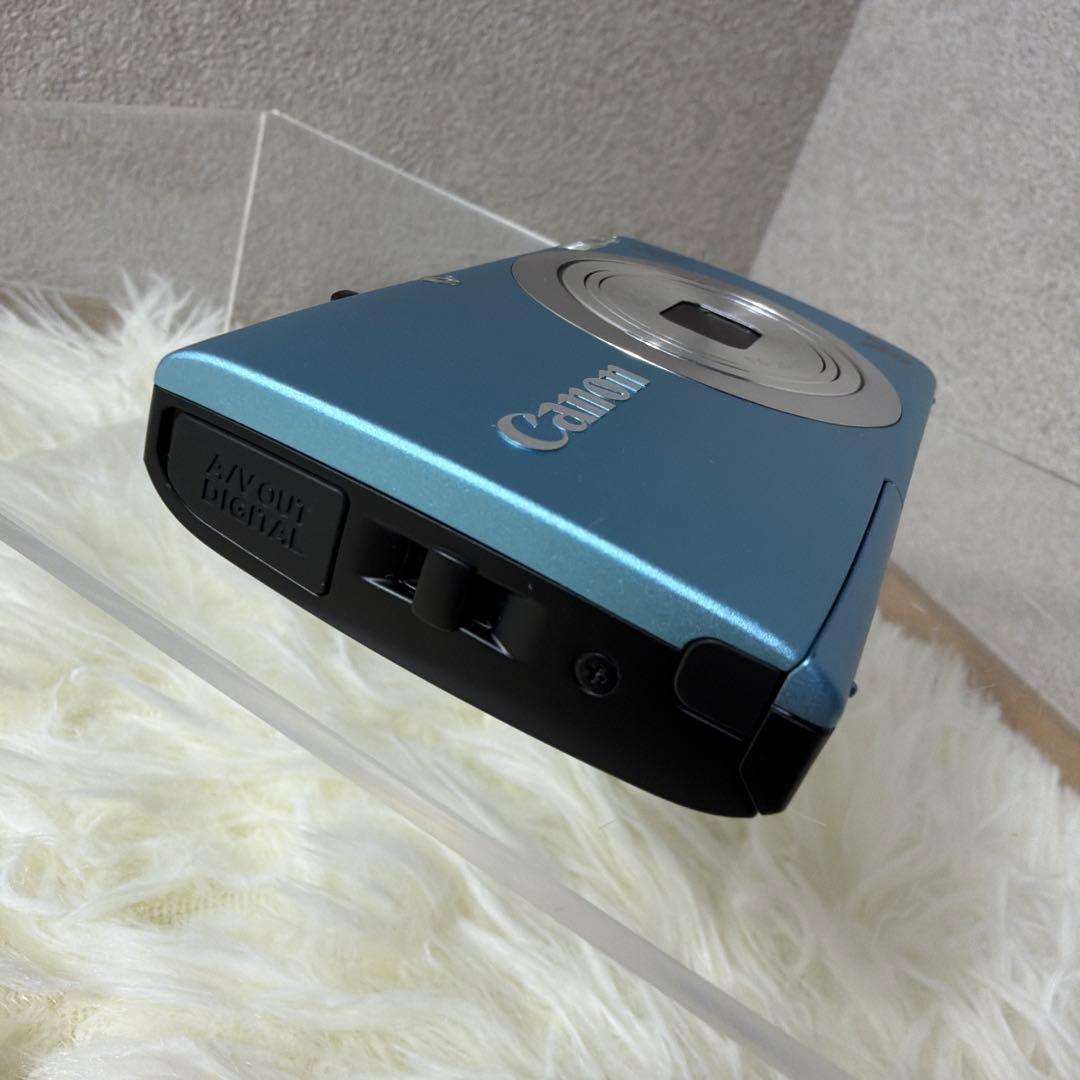【美品】Canon PowerShot A2400 IS キャノン ブルー