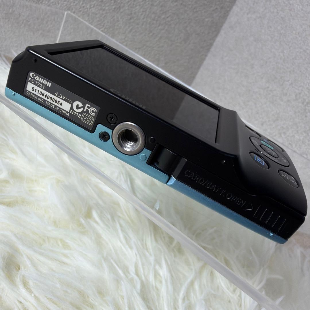 【美品】Canon PowerShot A2400 IS キャノン ブルー