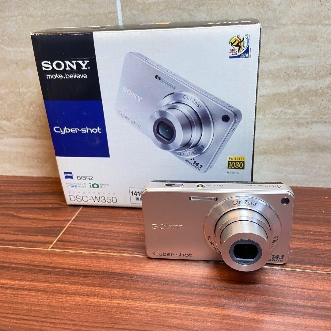 SONY Cyber-shot DSC-W350 デジカメ ほぼ新品 3353